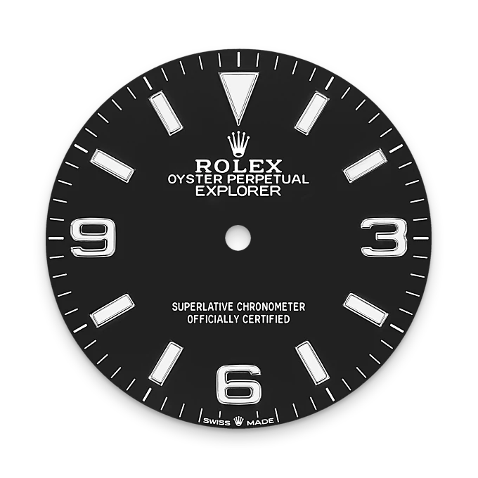 m124270-0001_dial-mobile | Brela Rolex Explorer de Acero Oystersteel, M124270-0001 | Brela