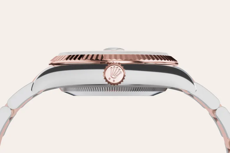 Rolex Datejust de Rolesor Everose —combinación de acero Oystersteel y oro Everose, M126231-0020 | Brela