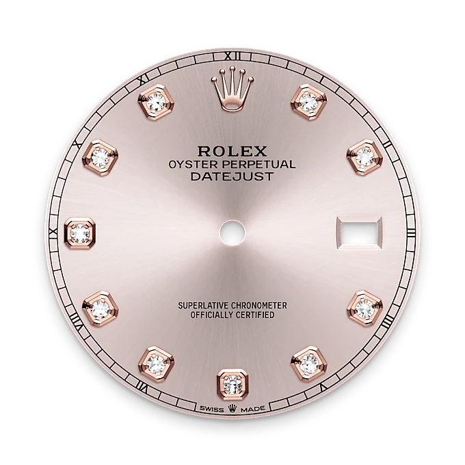 m126331-0007_dial-mobile | Brela Rolex Datejust de Rolesor Everose —combinación de acero Oystersteel y oro Everose, M126331-0007 | Brela