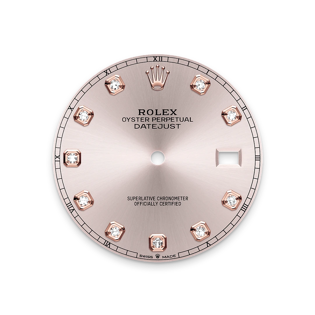 m126331-0007_dial | Brela Rolex Datejust de Rolesor Everose —combinación de acero Oystersteel y oro Everose, M126331-0007 | Brela