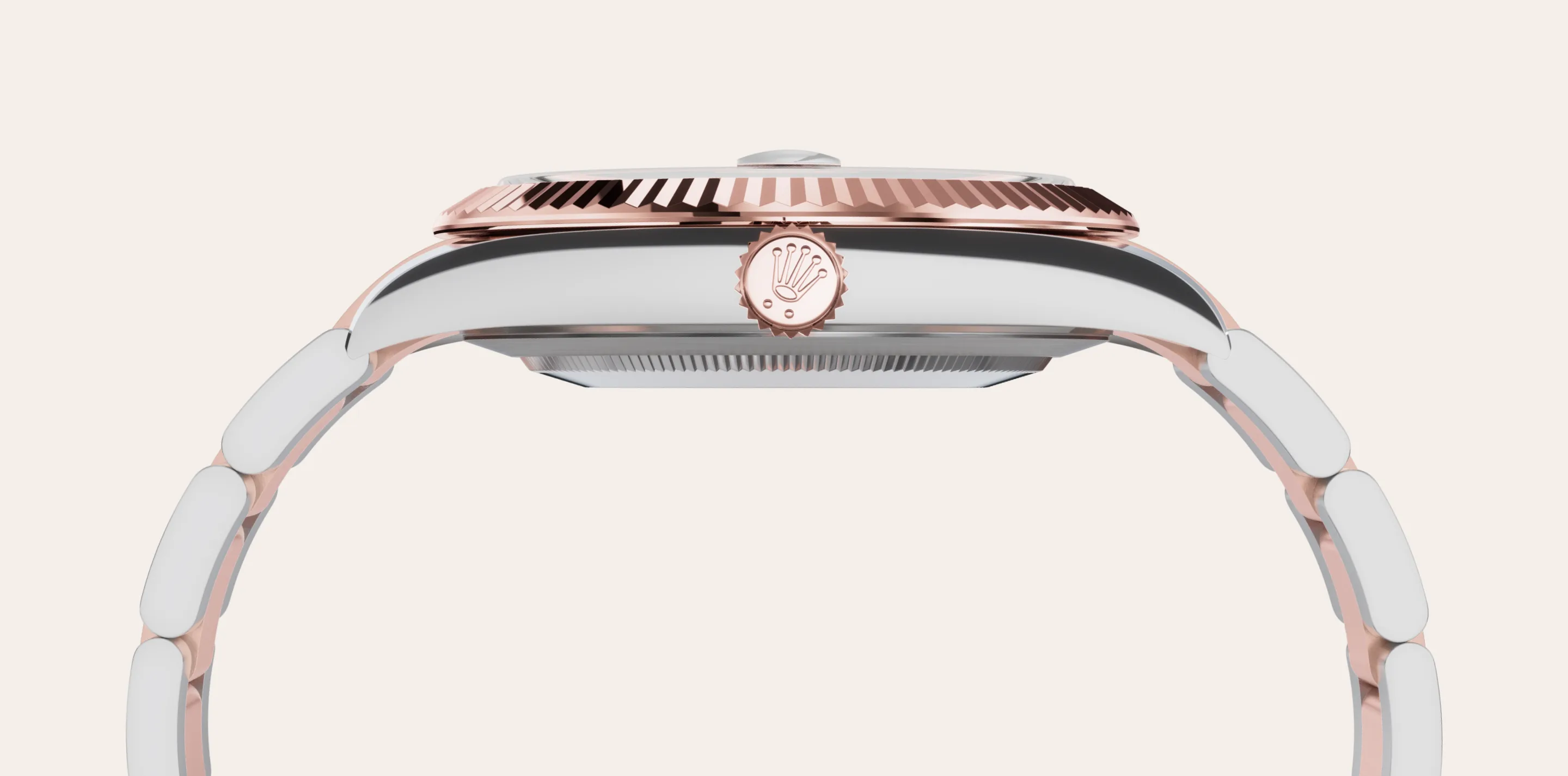 m126331-0007_material | Brela Rolex Datejust de Rolesor Everose —combinación de acero Oystersteel y oro Everose, M126331-0007 | Brela