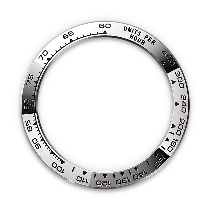 m126509-0001_bezel-mobile | Brela Rolex Cosmograph Daytona de Oro blanco de 18 quilates, M126509-0001 | Brela