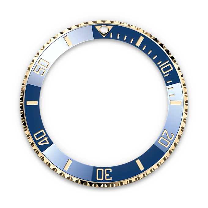 m126613lb-0002_bezel-mobile | Brela Rolex Submariner de Rolesor amarillo —combinación de acero Oystersteel y oro amarillo, M126613LB-0002 | Brela