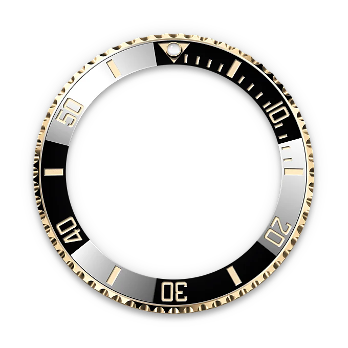 m126618ln-0002_bezel-mobile | Brela Rolex Submariner de Oro amarillo de 18 quilates, M126618LN-0002 | Brela