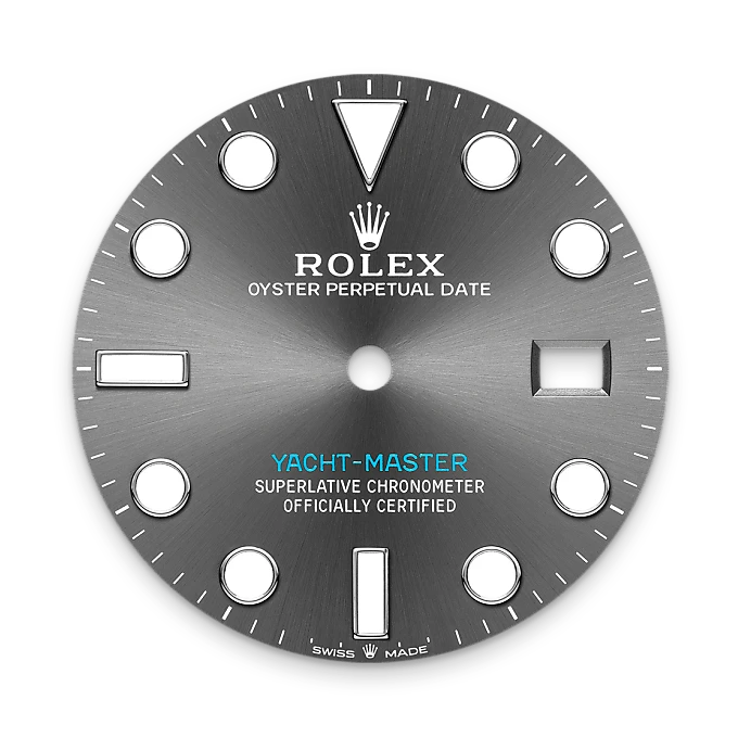 Rolex Yacht-Master de Rolesium —combinación de acero Oystersteel y platino, M126622-0001