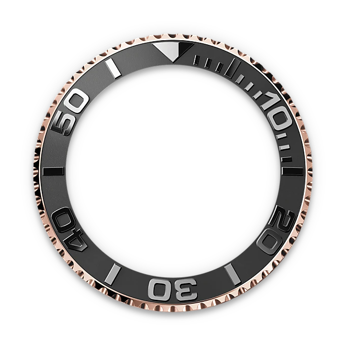 m126655-0002_bezel-mobile | Brela Rolex Yacht-Master de Oro Everose de 18 quilates, M126655-0002 | Brela