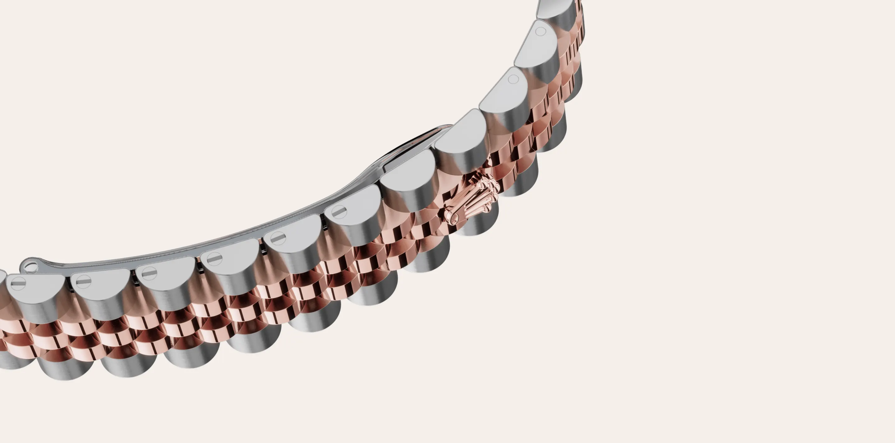 Rolex Datejust de Rolesor Everose —combinación de acero Oystersteel y oro Everose, M278241-0018 | Brela