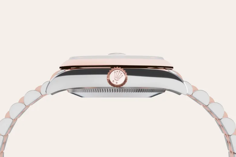 Rolex Datejust de Rolesor Everose —combinación de acero Oystersteel y oro Everose, M278241-0018 | Brela