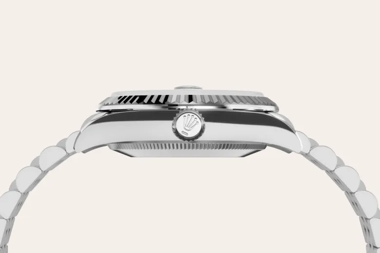 Rolex Datejust de Rolesor blanco —combinación de acero Oystersteel y oro blanco, M278274-0018 | Brela