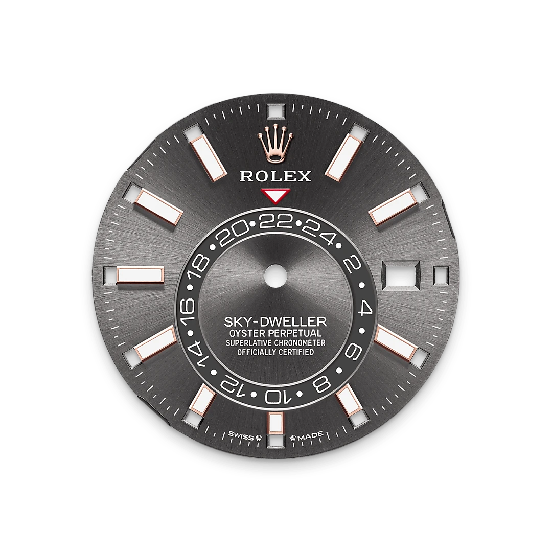 Rolex Sky-Dweller de Oro Everose de 18 quilates, M336935-0008 | Brela