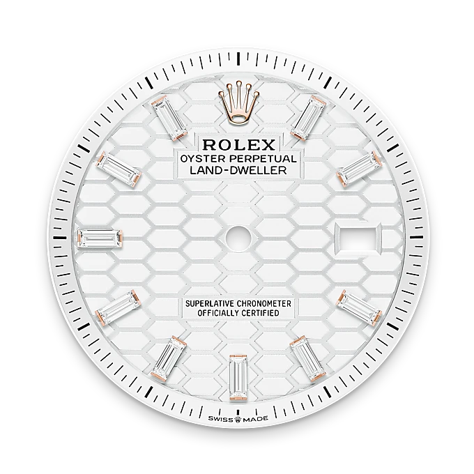 m127285tbr-0002-dial-portrait | Brela Rolex Land-Dweller de Oro Everose de 18 quilates, M127285TBR-0002 | Brela