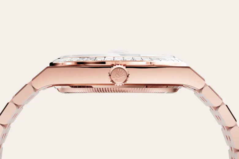 m127285tbr-0002-material-portrait | Brela Rolex Land-Dweller de Oro Everose de 18 quilates, M127285TBR-0002 | Brela