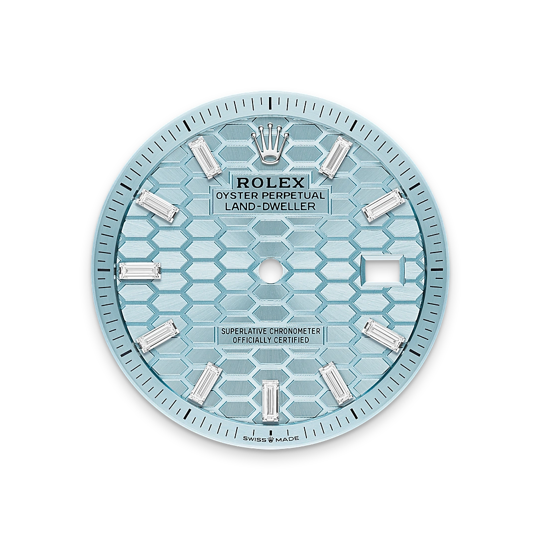 Rolex Land-Dweller de Platino, M127286TBR-0001