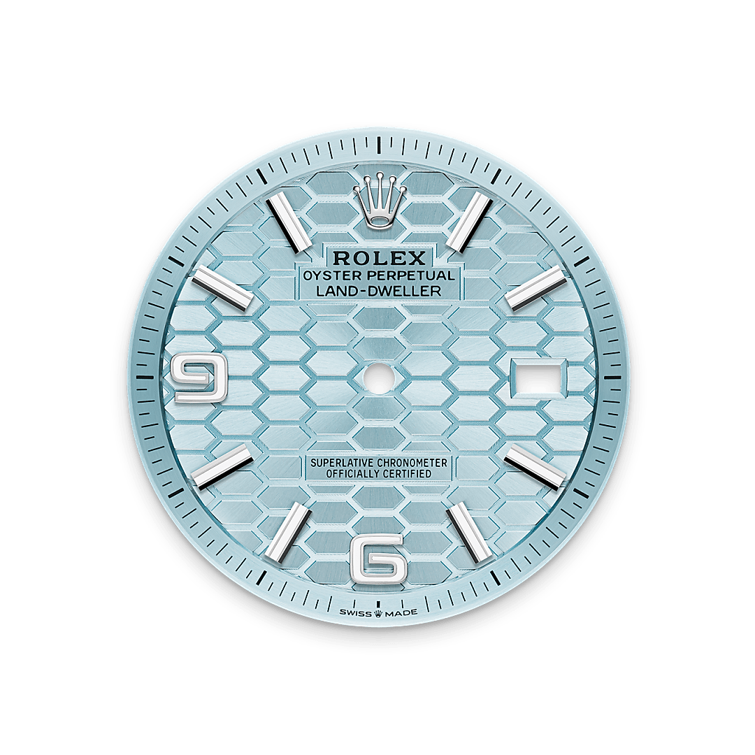 m127336-0001-dial-landscape | Brela Rolex Land-Dweller de Platino, M127336-0001 | Brela