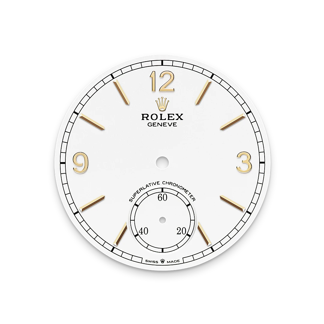m52508-0008-dial-landscape | Brela Rolex 1908 de Oro amarillo de 18 quilates, M52508-0008 | Brela