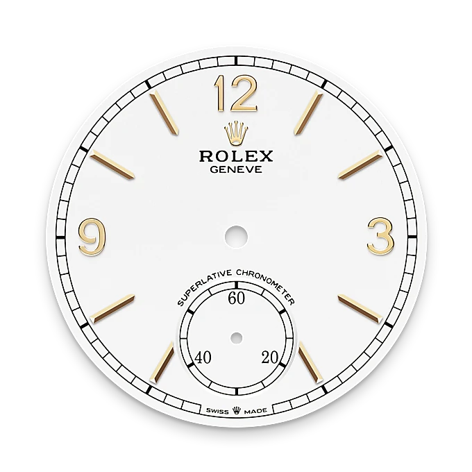 m52508-0008-dial-portrait | Brela Rolex 1908 de Oro amarillo de 18 quilates, M52508-0008 | Brela