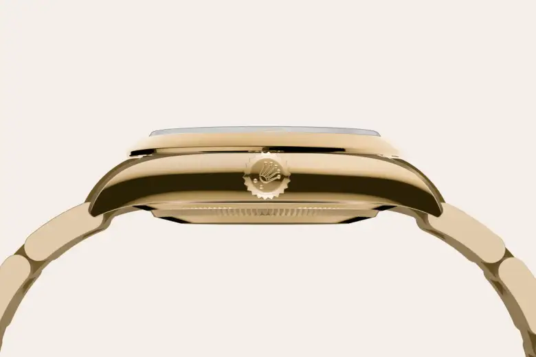 m124208-0001-material-portrait | Brela Rolex Oyster Perpetual de oro amarillo de 18 quilates, M124208-0001 | Brela