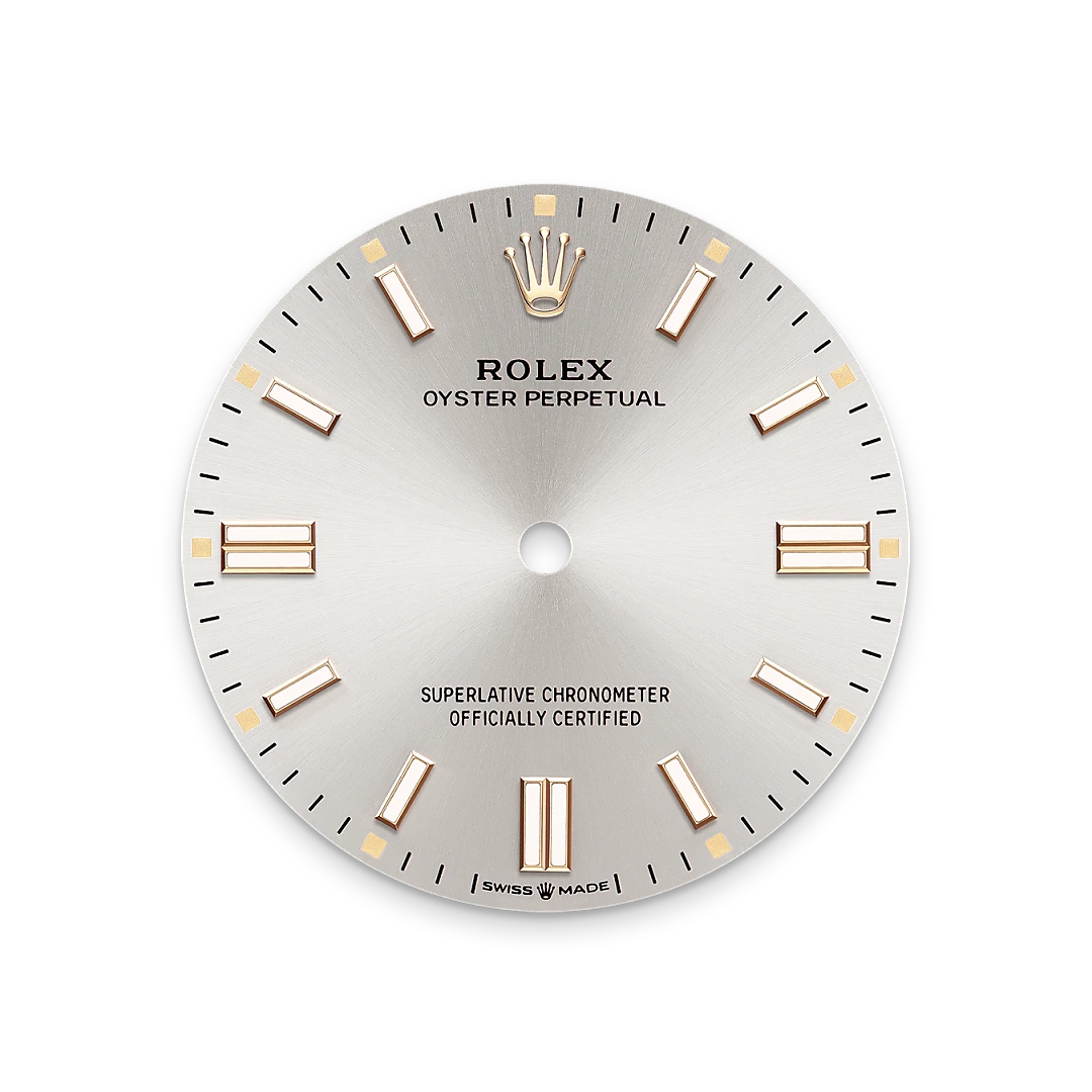 m126000-0001-dial-landscape | Brela Rolex Oyster Perpetual de Acero Oystersteel, M126000-0001 | Brela