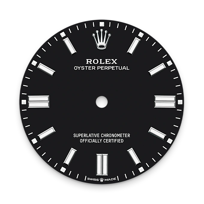 m126000-0014-dial-portrait | Brela Rolex Oyster Perpetual de Acero Oystersteel, M126000-0014 | Brela