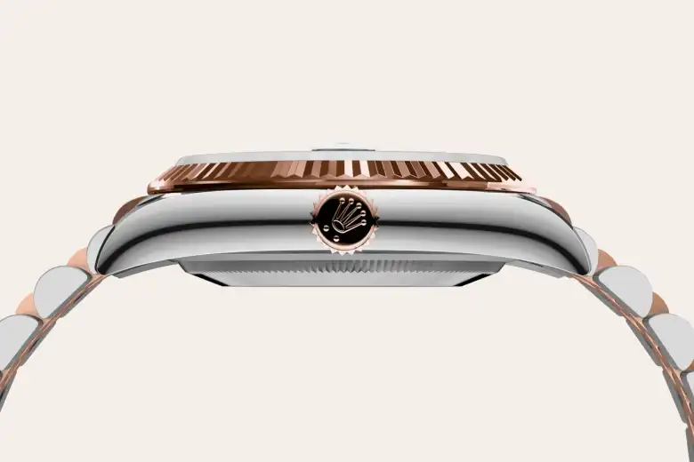 Rolex Datejust de Rolesor Everose —combinación de acero Oystersteel y oro Everose, M126231-0053 | Brela