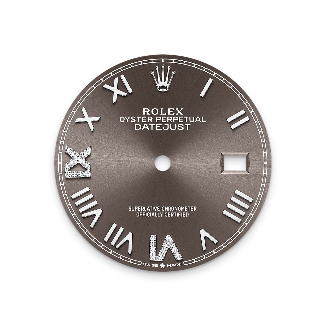 Rolex Datejust de Rolesor blanco —combinación de acero Oystersteel y oro blanco, M126234-0071 | Brela