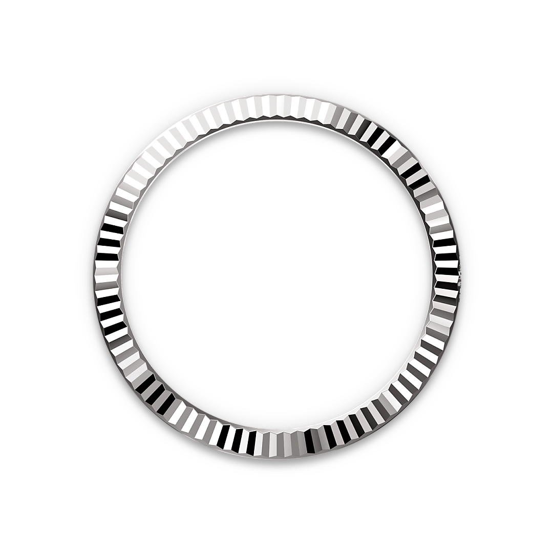 m126334-0033-bezel-landscape | Brela Rolex Datejust de Rolesor blanco —combinación de acero Oystersteel y oro blanco, M126334-0033 | Brela
