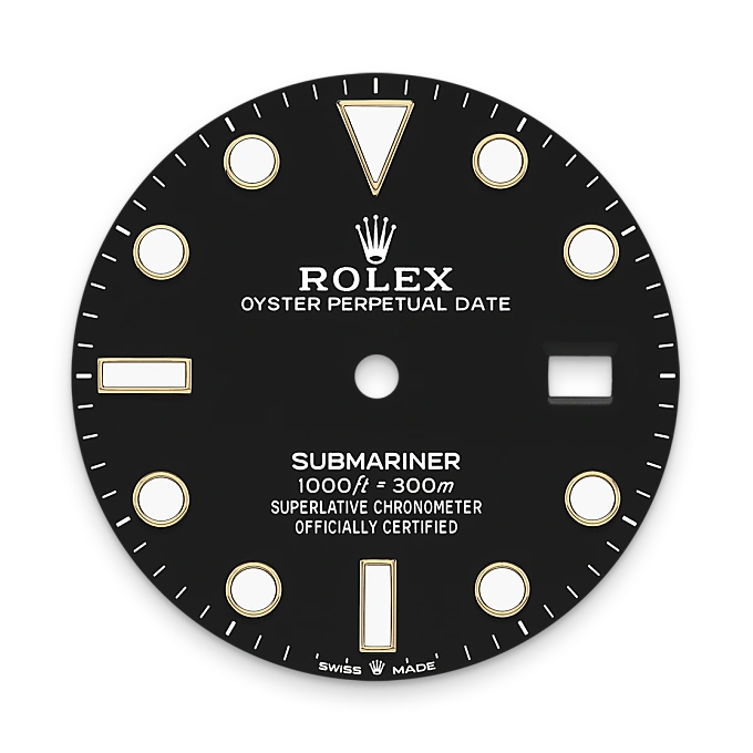 m126613ln-0002-dial-portrait | Brela Rolex Submariner de Rolesor amarillo —combinación de acero Oystersteel y oro amarillo, M126613LN-0002 | Brela