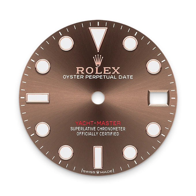 m268621-0003-dial-portrait | Brela Rolex Yacht-Master de Rolesor Everose —combinación de acero Oystersteel y oro Everose, M268621-0003 | Brela