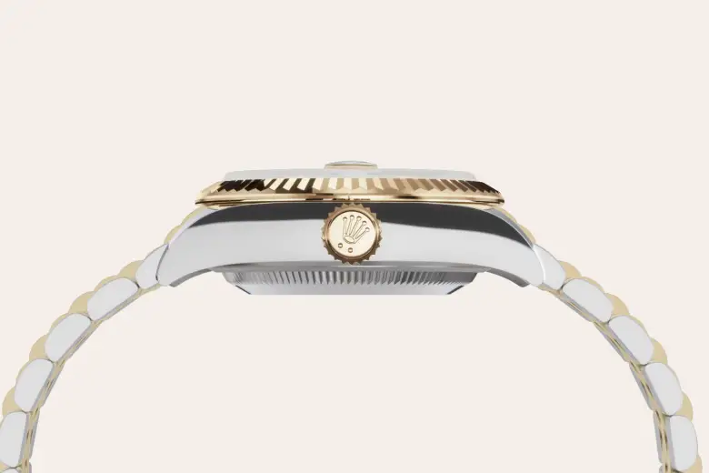 Rolex Lady-Datejust de Rolesor amarillo —combinación de acero Oystersteel y oro amarillo, M279173-0007 | Brela
